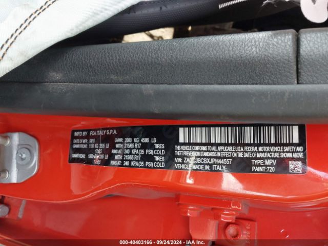 ZACCJBCBXJPH44557 Jeep Renegade Trailhawk 4x4