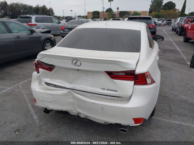 JTHBA1D20G5015469 Lexus IS 200T