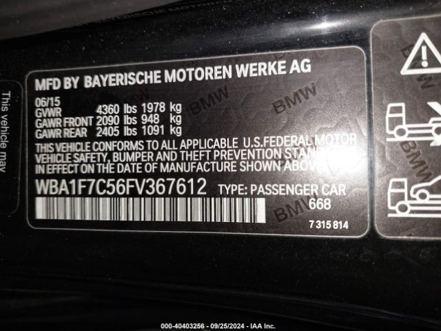 WBA1F7C56FV367612 BMW 228i Xdrive