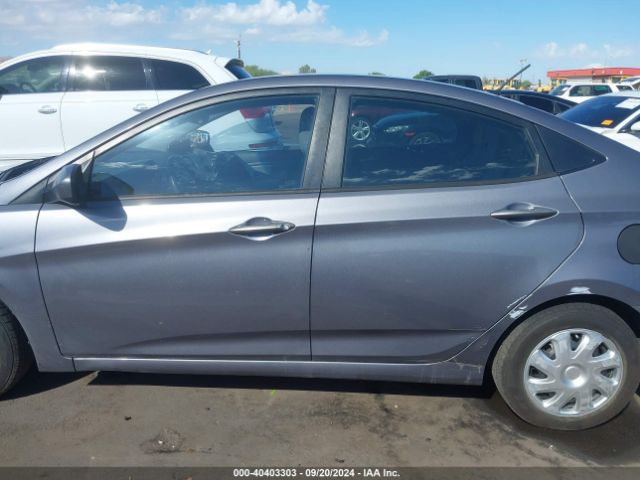 KMHCT4AE5FU926350 Hyundai ACCENT GLS
