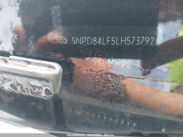 5NPD84LF5LH573792 Hyundai ELANTRA SEL