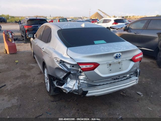 4T1B21HK8KU010474 Toyota Camry Hybrid Xle