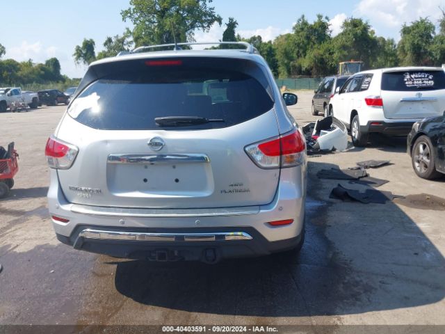 5N1AR2MM7FC718697 Nissan Pathfinder Platinum
