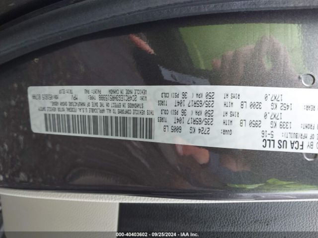 2C4RC1EG3HR515988 Chrysler Pacifica Touring-l Plus