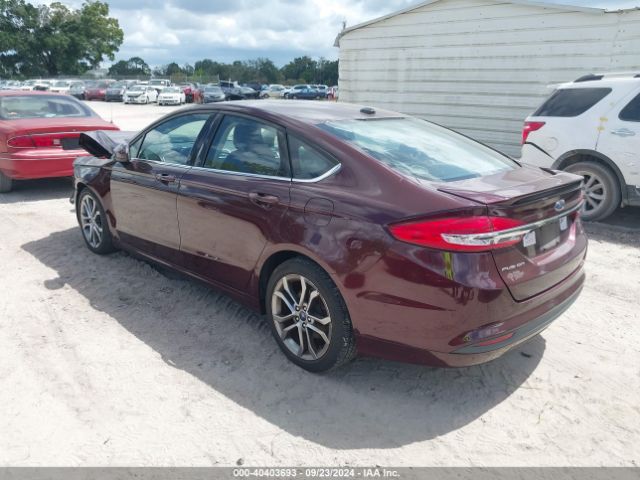 3FA6P0H75HR343976 Ford FUSION SE