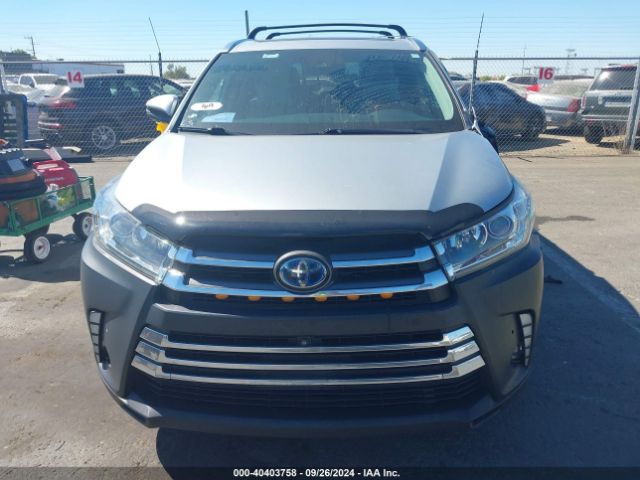 5TDDGRFH4KS061964 Toyota Highlander Hybrid Limited Platinum