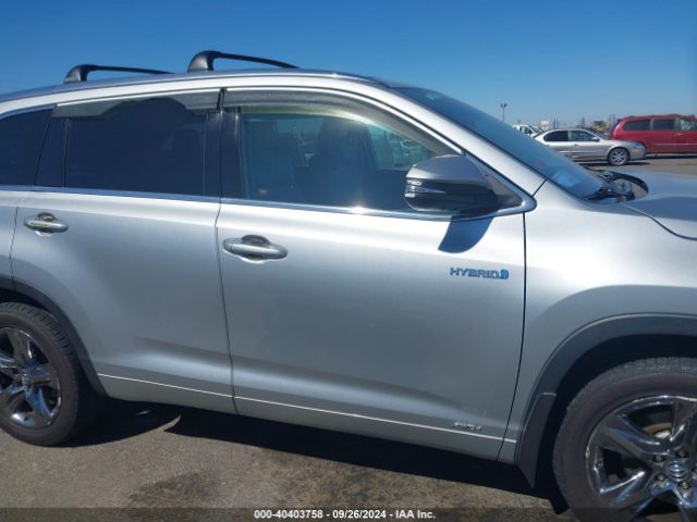 5TDDGRFH4KS061964 Toyota Highlander Hybrid Limited Platinum