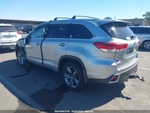 5TDDGRFH4KS061964 Toyota Highlander Hybrid Limited Platinum