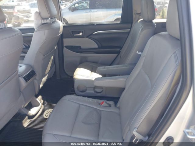 5TDDGRFH4KS061964 Toyota Highlander Hybrid Limited Platinum