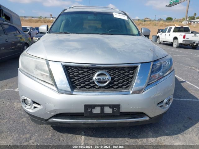 5N1AR2MM2EC611703 Nissan Pathfinder Platinum