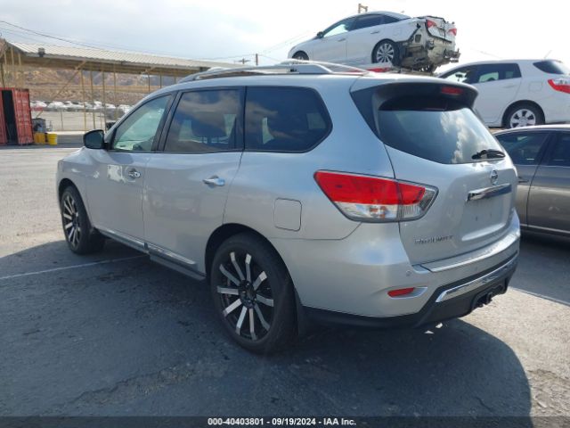 5N1AR2MM2EC611703 Nissan Pathfinder Platinum