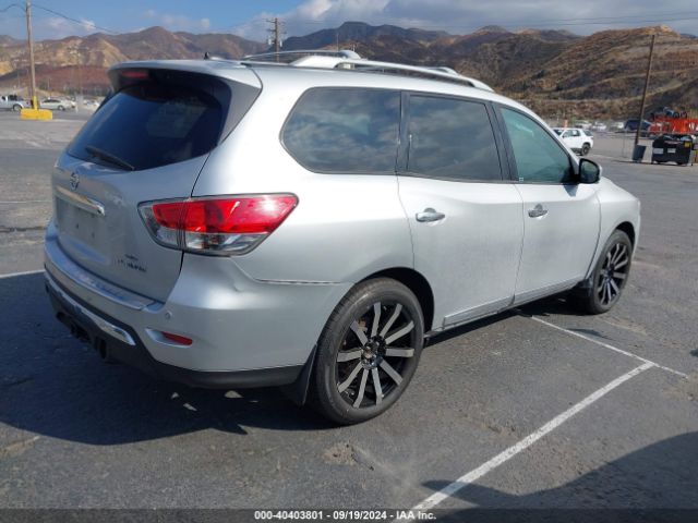5N1AR2MM2EC611703 Nissan Pathfinder Platinum