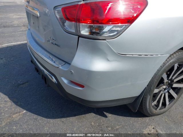 5N1AR2MM2EC611703 Nissan Pathfinder Platinum