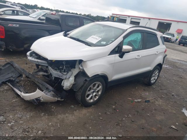 MAJ6S3GL5LC357205 Ford Ecosport Se