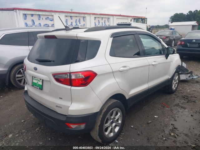 MAJ6S3GL5LC357205 Ford Ecosport Se