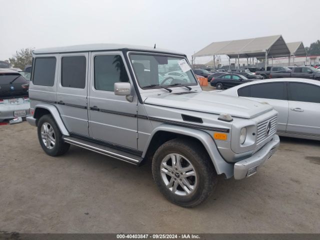 2006 MERCEDES-BENZ G 500 WDCYR49E56X165762
