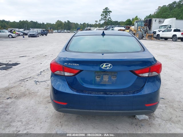 Hyundai ELANTRA SE 2015 KMHDH4AE3FU235436 Image 16