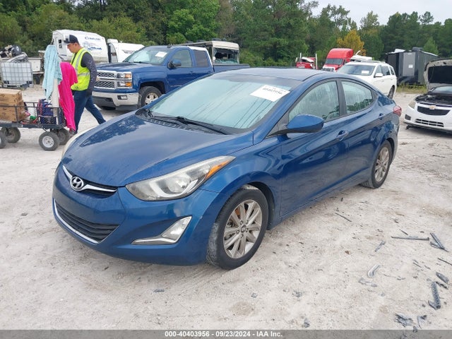 Hyundai ELANTRA SE 2015 KMHDH4AE3FU235436 Image 2