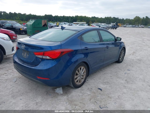 Hyundai ELANTRA SE 2015 KMHDH4AE3FU235436 Image 4