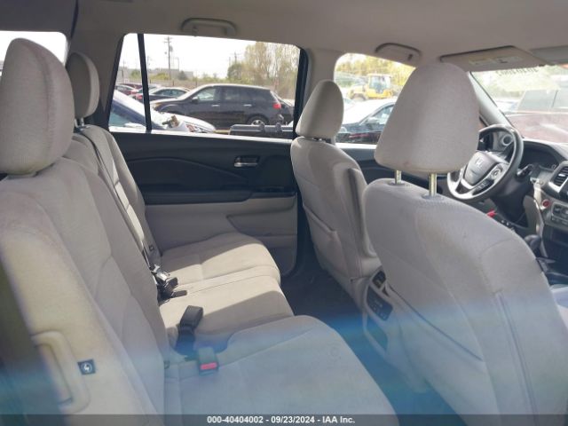 5FNYF6H45GB054367 Honda Pilot Ex