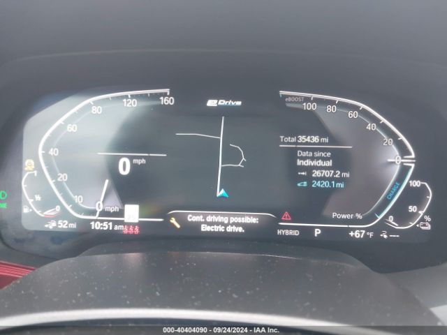5UXTA6C04P9P61126 BMW X5 Phev Xdrive45e