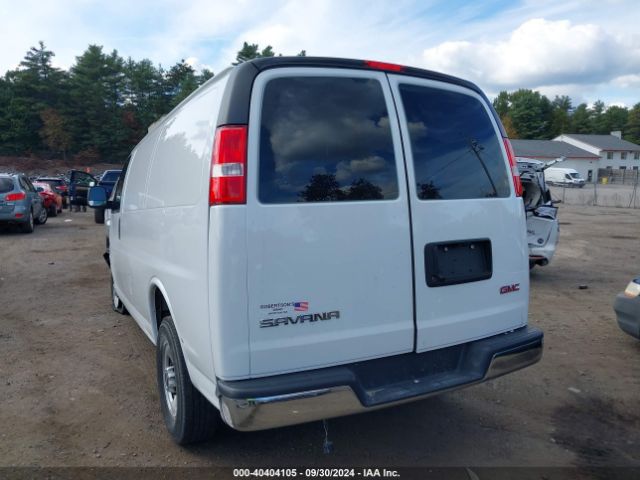 1GTW7AFP2P1179131 GMC Savana Cargo Rwd 2500 Regular Wheelbase Work Van
