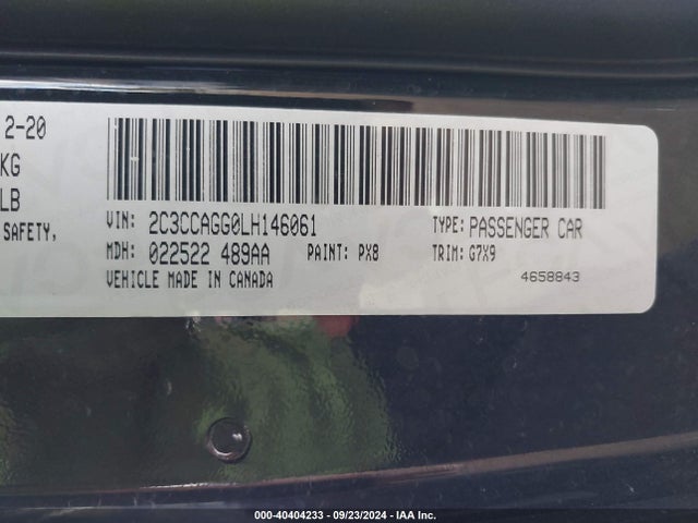 2C3CCAGG0LH146061 Chrysler 300 300s Awd