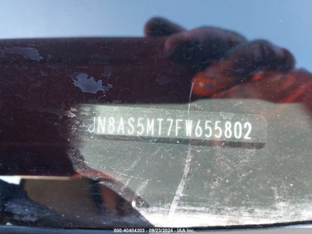 JN8AS5MT7FW655802 Nissan Rogue Select S