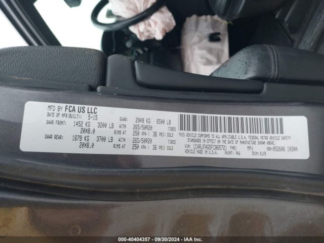 1C4RJFAG5FC865721 Jeep Grand Cherokee Altitude