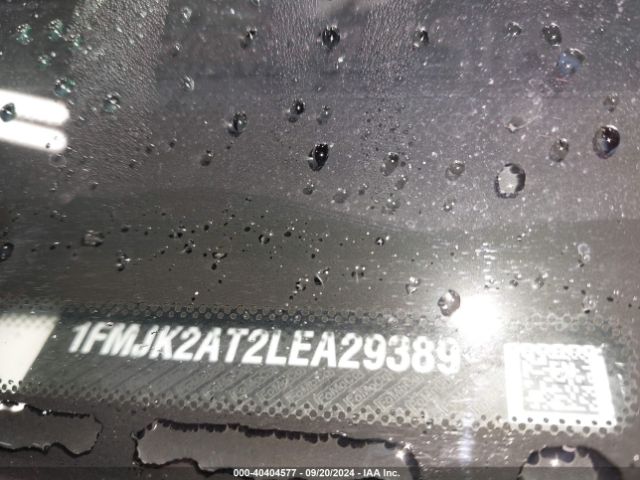 1FMJK2AT2LEA29389 Ford Expedition Limited Max