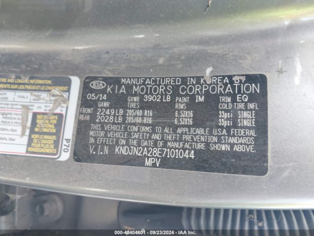 KNDJN2A28E7101044 KIA Soul