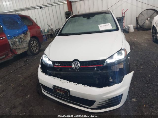 3VW5T7AU7FM093691 Volkswagen Golf Gti 2.0t Se 4-door