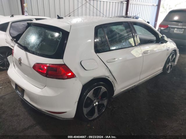3VW5T7AU7FM093691 Volkswagen Golf Gti 2.0t Se 4-door
