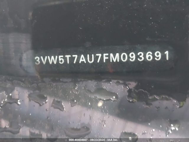 3VW5T7AU7FM093691 Volkswagen Golf Gti 2.0t Se 4-door