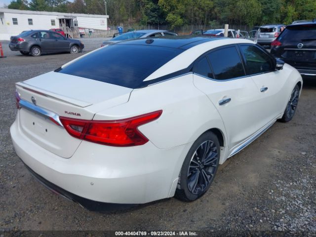 1N4AA6AP8HC418676 Nissan Maxima 3.5 Platinum