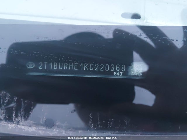 Toyota COROLLA SE 2019 2T1BURHE1KC220368 Image 9