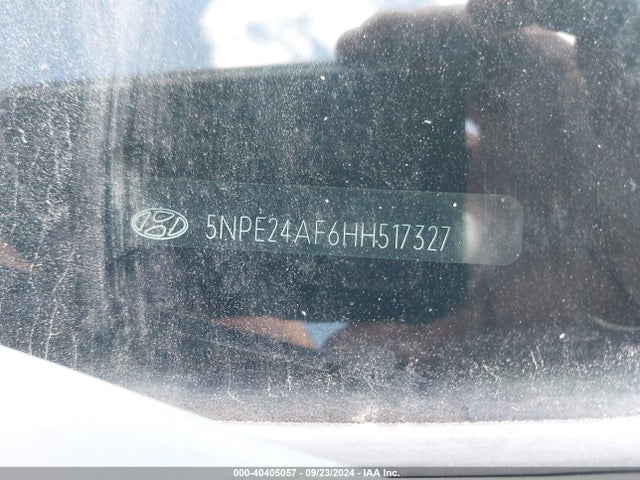 Hyundai Sonata 2017 5NPE24AF6HH517327 Image 9