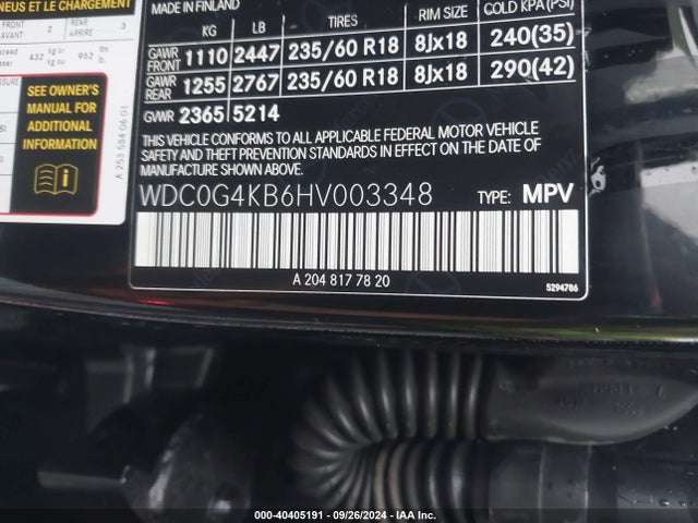 WDC0G4KB6HV003348 Mercedes-Benz Glc 300 4matic