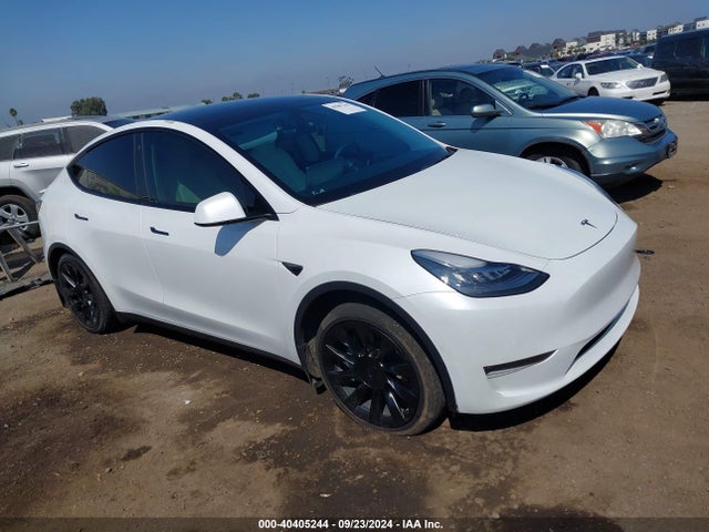 2021 TESLA MODEL Y 5YJYGAEE4MF215705 Photo 0