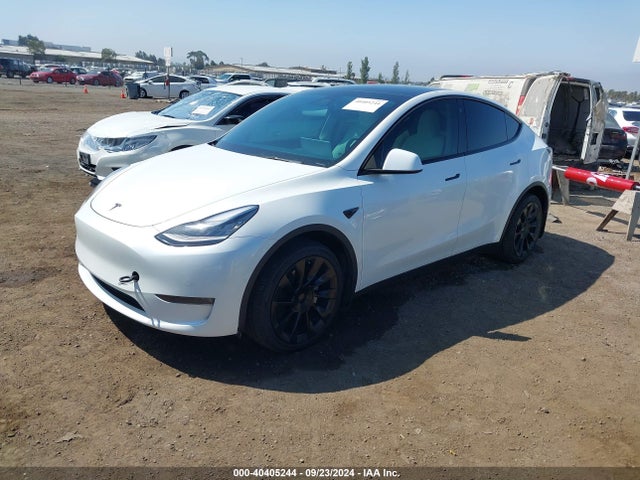 2021 TESLA MODEL Y 5YJYGAEE4MF215705 Photo 1