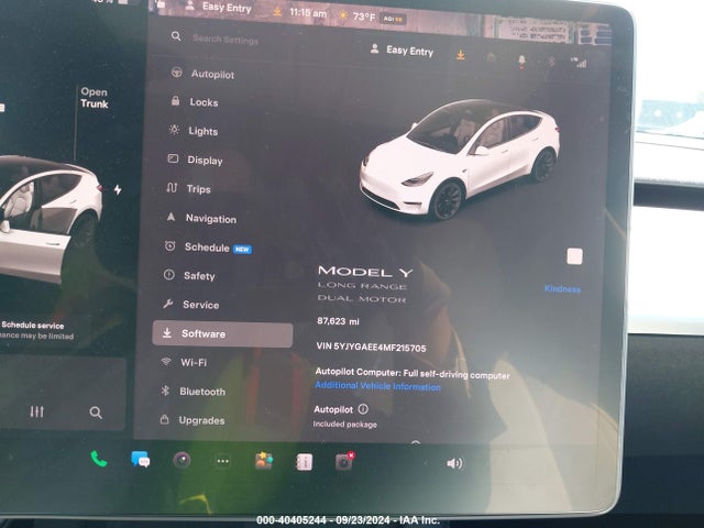 2021 TESLA MODEL Y 5YJYGAEE4MF215705 Photo 6