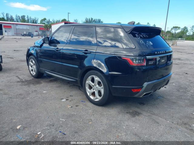 SALWR2SUXLA705486 Land Rover Range Rover Sport Hse Mhev