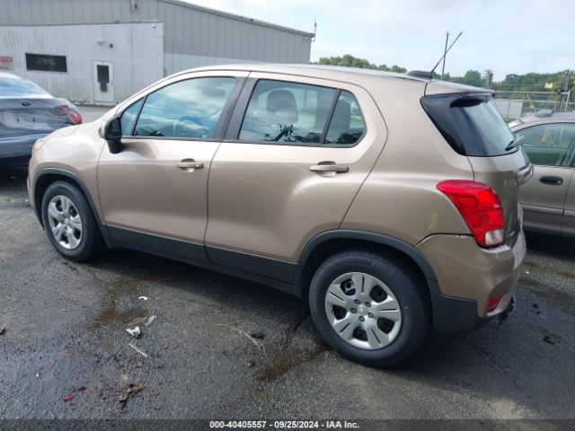 3GNCJKSB3JL299841 Chevrolet TRAX LS