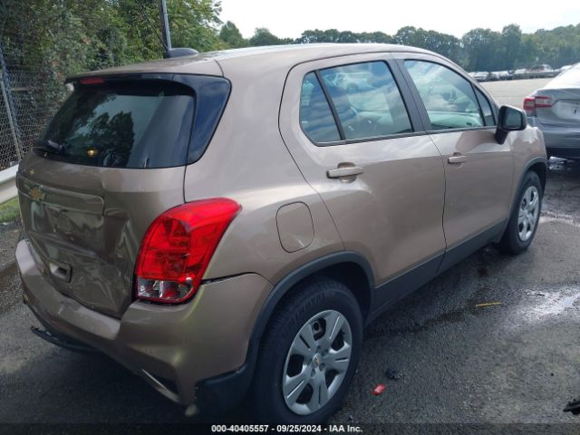 3GNCJKSB3JL299841 Chevrolet TRAX LS