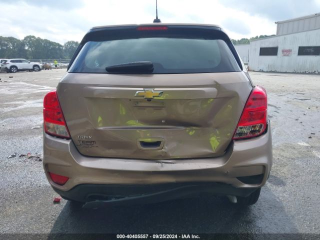 3GNCJKSB3JL299841 Chevrolet TRAX LS