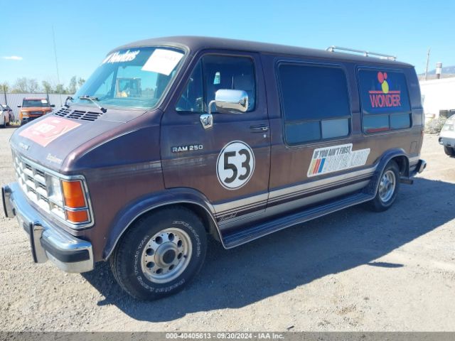 1992 DODGE RAM VAN 2B6HB21YXNK148907 Photo 1