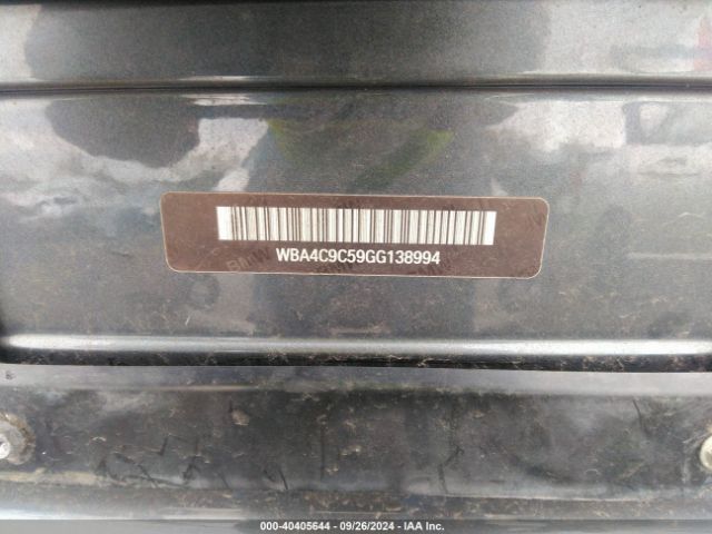 WBA4C9C59GG138994 BMW 428i Gran Coupe Xdrive