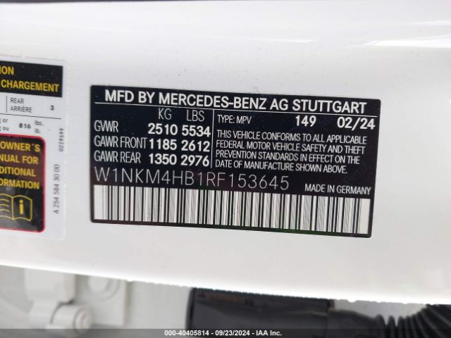W1NKM4HB1RF153645 Mercedes-Benz Glc 300 4matic Suv