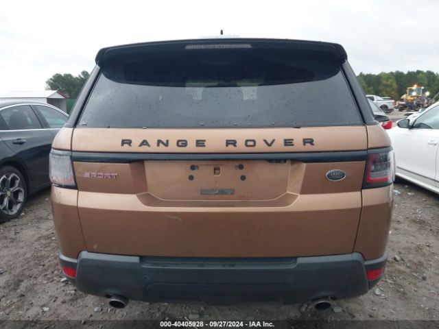 SALWR2EF1GA579960 Land Rover Range Rover Sport 5.0l V8 Supercharged/5.0l V8 Supercharged Dynamic
