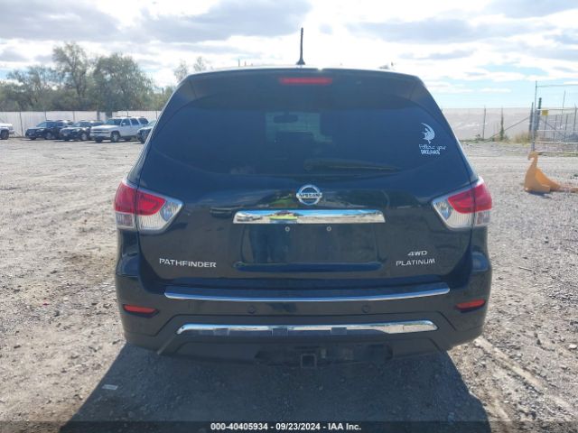 5N1AR2MM4EC650535 Nissan Pathfinder Platinum